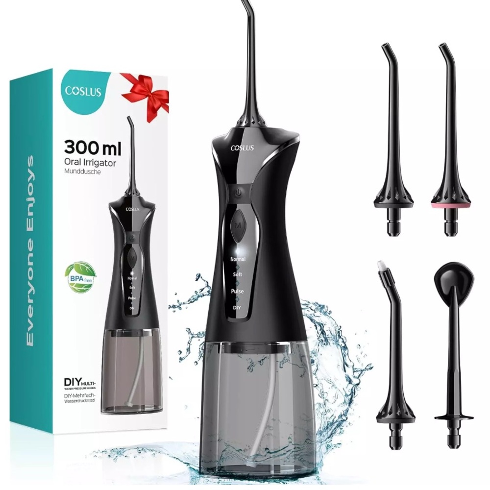 COSLUS Black Oral Irrigator